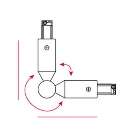 Artecta A0333503 3-Phase Corner Connector